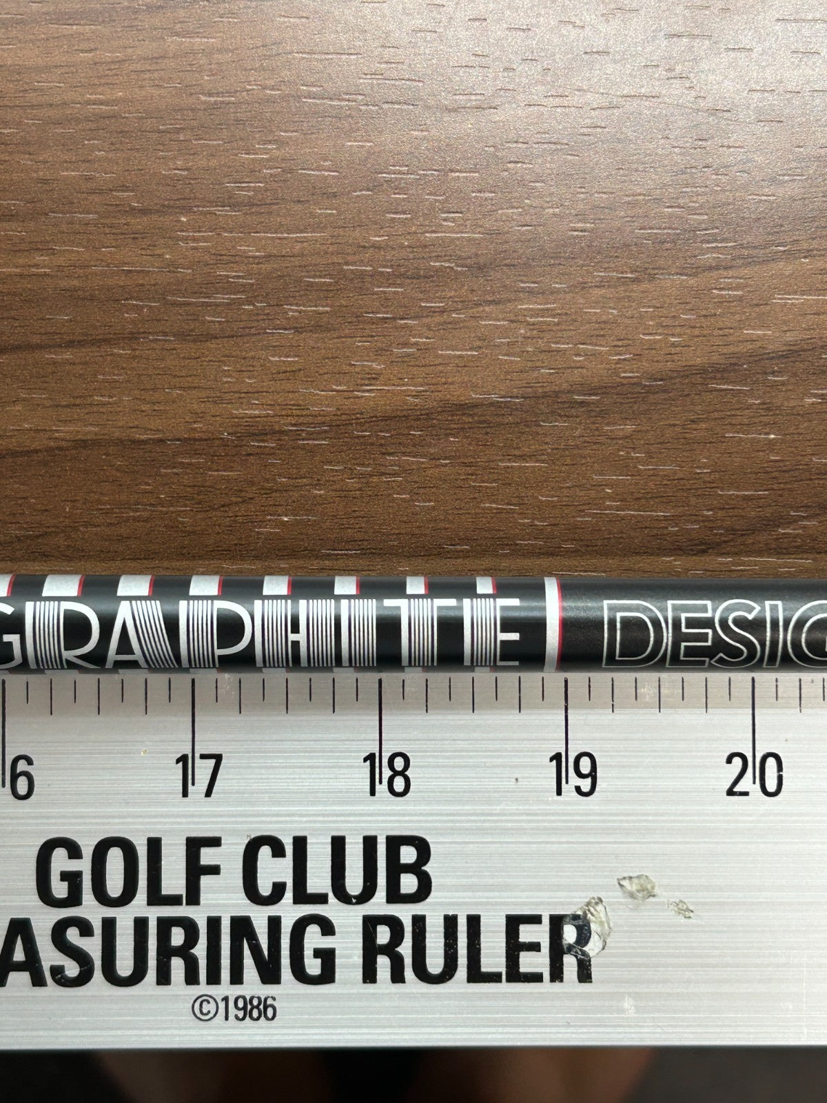 Graphite Design TOUR AD XC 6 Stiff Driver Shaft 43.75 in No Adapter *274822