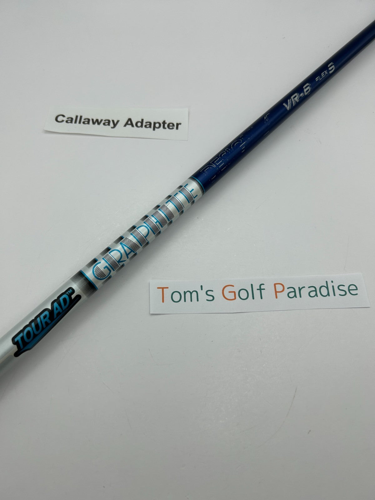 Graphite Design TOUR AD VR 6 Stiff Driver Shaft 44.125 in Callaway adapter *22240