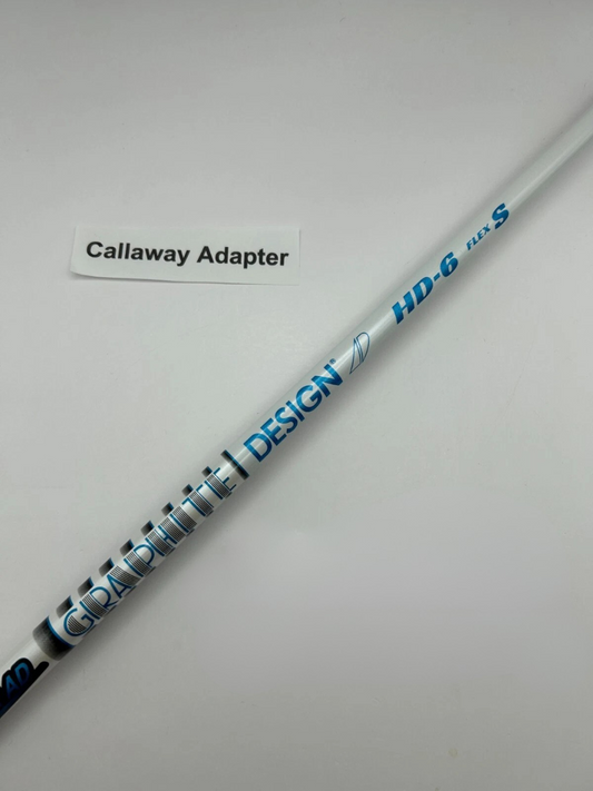 Graphite Design TOUR AD HD 6 Stiff Driver Shaft 44.125 in Callaway Adapter *9470