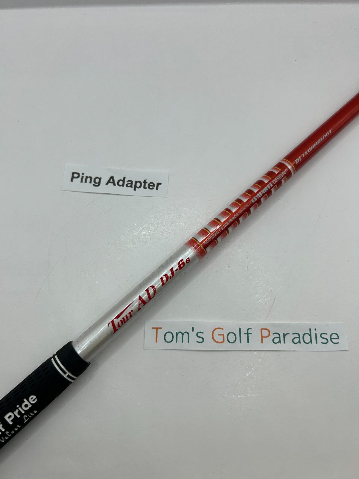 Graphite Design TOUR AD DJ-6 S Fairway Wood Shaft TaylorMade Adapter *26290