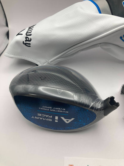 Callaway Paradym Ai Smoke Max D 10.5 Driver Head Only With Head Cover RH NEW8