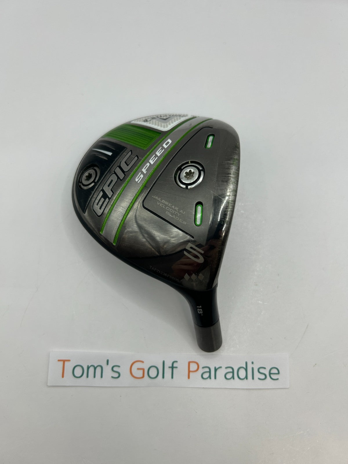 Callaway EPIC SPEED TRIPLE Diamond TAF Serial 5W 18 driver head only RH 35190