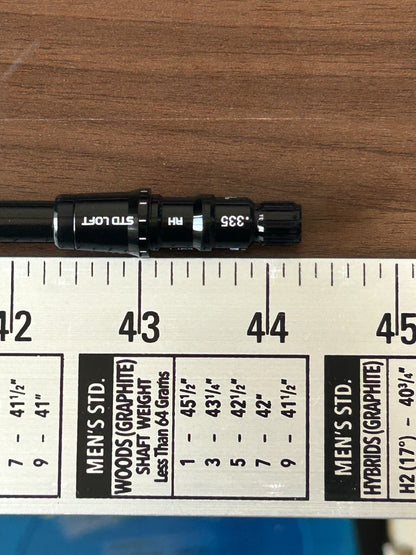 Graphite Design TOUR AD VF 6 SR Driver Shaft 44.25 in TaylorMade Adapter *325319