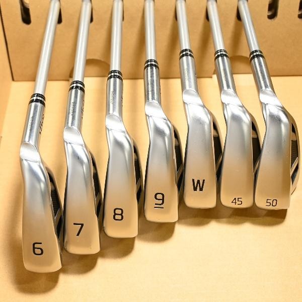 PING G430 Iron Set 6 PW 45° 50° 7 Clubs Speeder NX 35 RH Used6