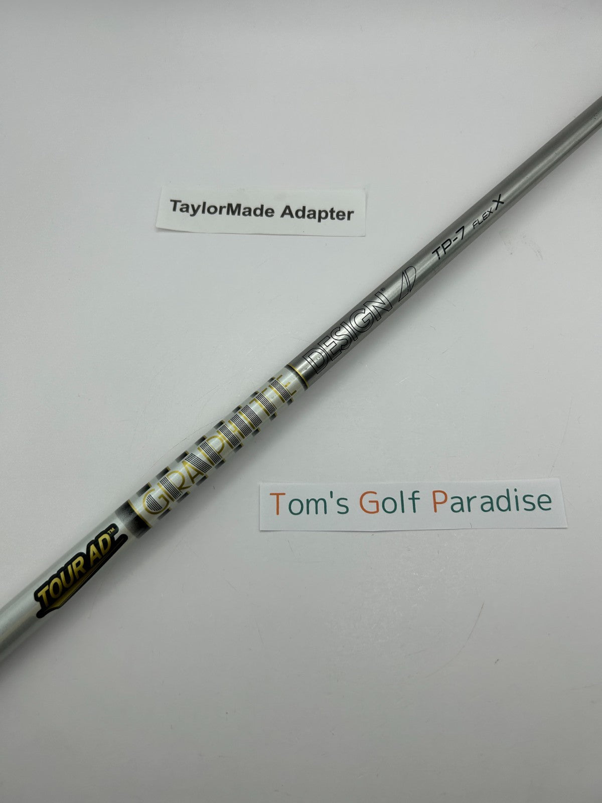 Graphite Design TOUR AD TP 7 X Driver Shaft 44.25 in TaylorMade Adapter *22010