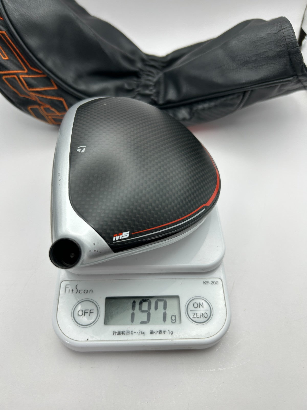 Taylormade M5 9.0 driver head only right handed golf from japan 298623