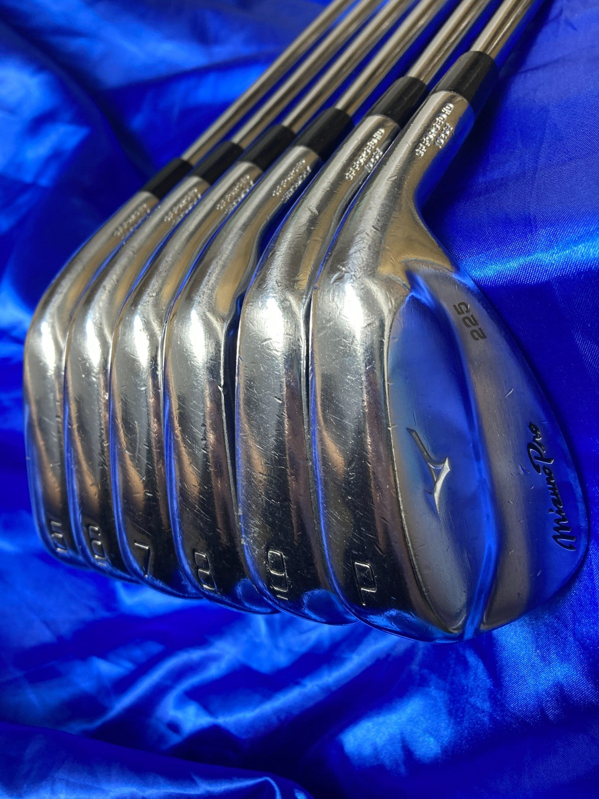 Mizuno Pro 225 Iron Set 5 PW 6 Clubs N.S.PRO MODUS3 Tour 120 Stiff RH Used 40243