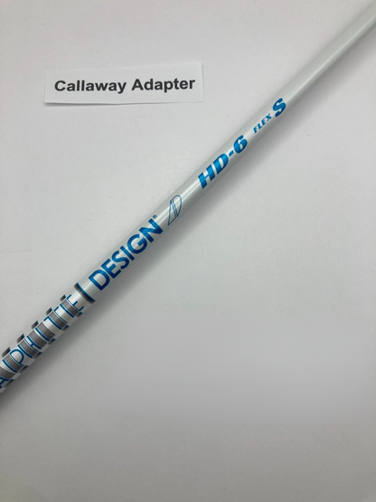 Graphite Design TOUR AD HD-6 Stiff Driver Shaft 44.125 in Callaway Adapter *5820