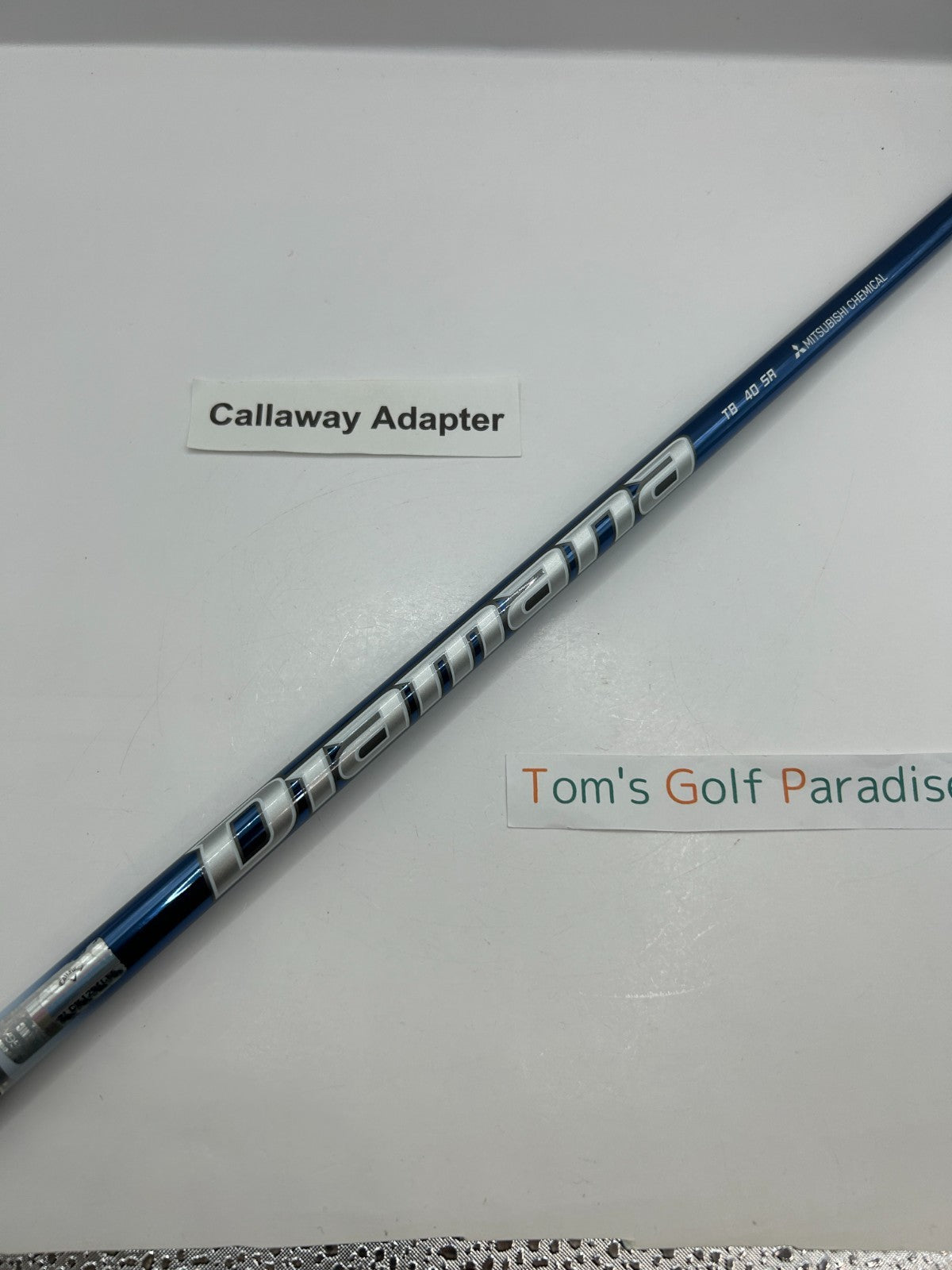 Mitsubishi Diamana TB 40 SR Driver Shaft 44.125 in Callaway adapter *28940
