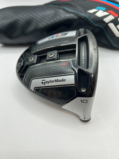 TaylorMade M3 440 10.0 driver head only right handed golf from japan 35023