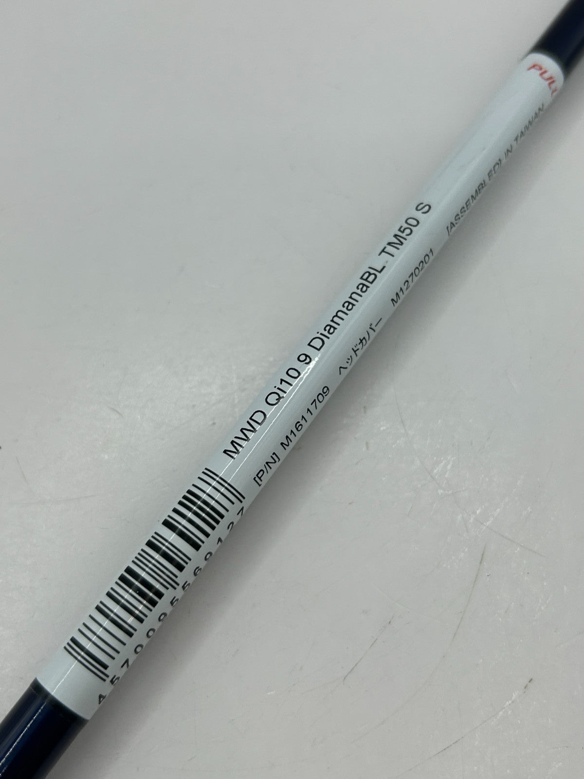 Mitsubishi Diamana BLUE TM50 S Driver Shaft 44.25 in TaylorMade adapter *305214