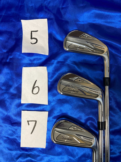 Titleist AP2 718 Iron Set 5 PW 6 Clubs N.S.PRO MODUS3 TOUR 120 S RH Used11