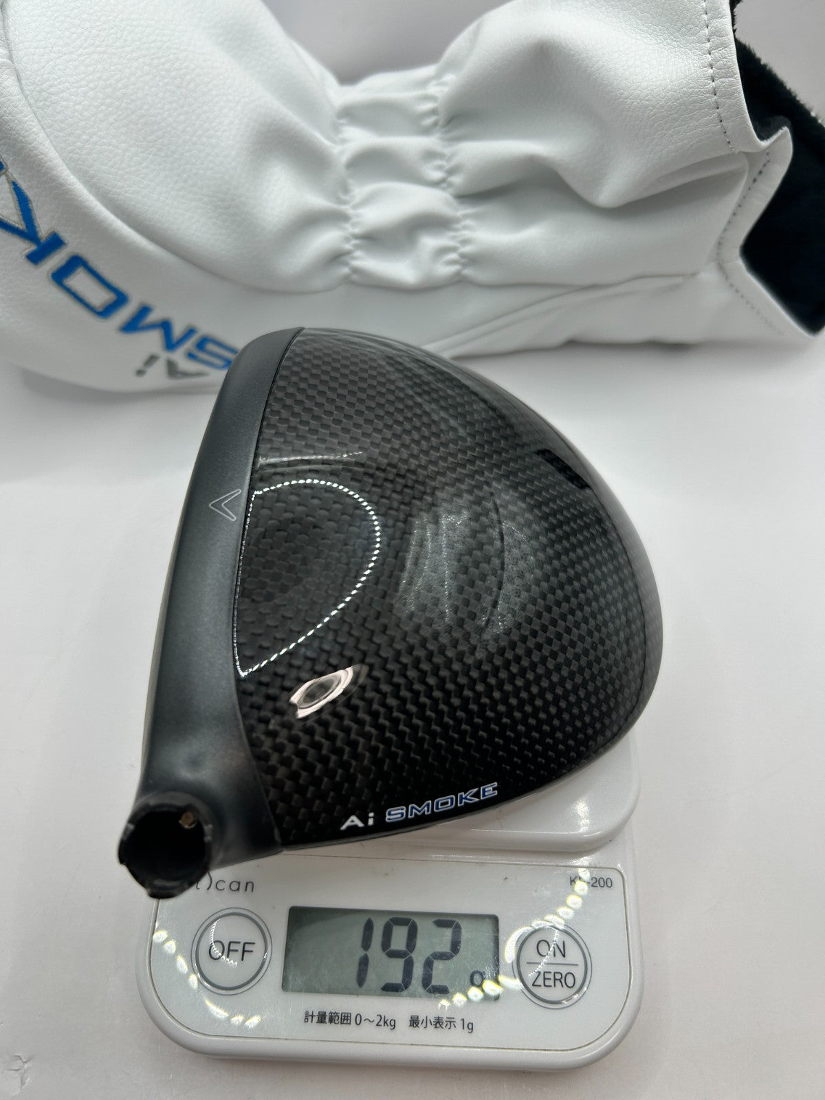 Callaway AI Smoke MAX 10.5 Driver Head Only RH With Head cover 391623