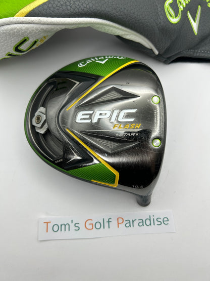 Callaway EPIC FLASH STAR 10.5 driver head only Right-Handed from Japan 33580