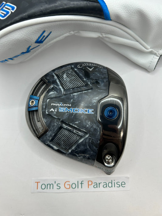 Callaway AI Smoke MAX 9.0 Driver Head Only RH With Head cover 39200