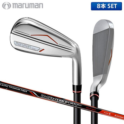 Majesty SG Iron Set 8pcs 5 PW AW SW IMPACT FIT m230 Graphite Shaft R Flex RH New0