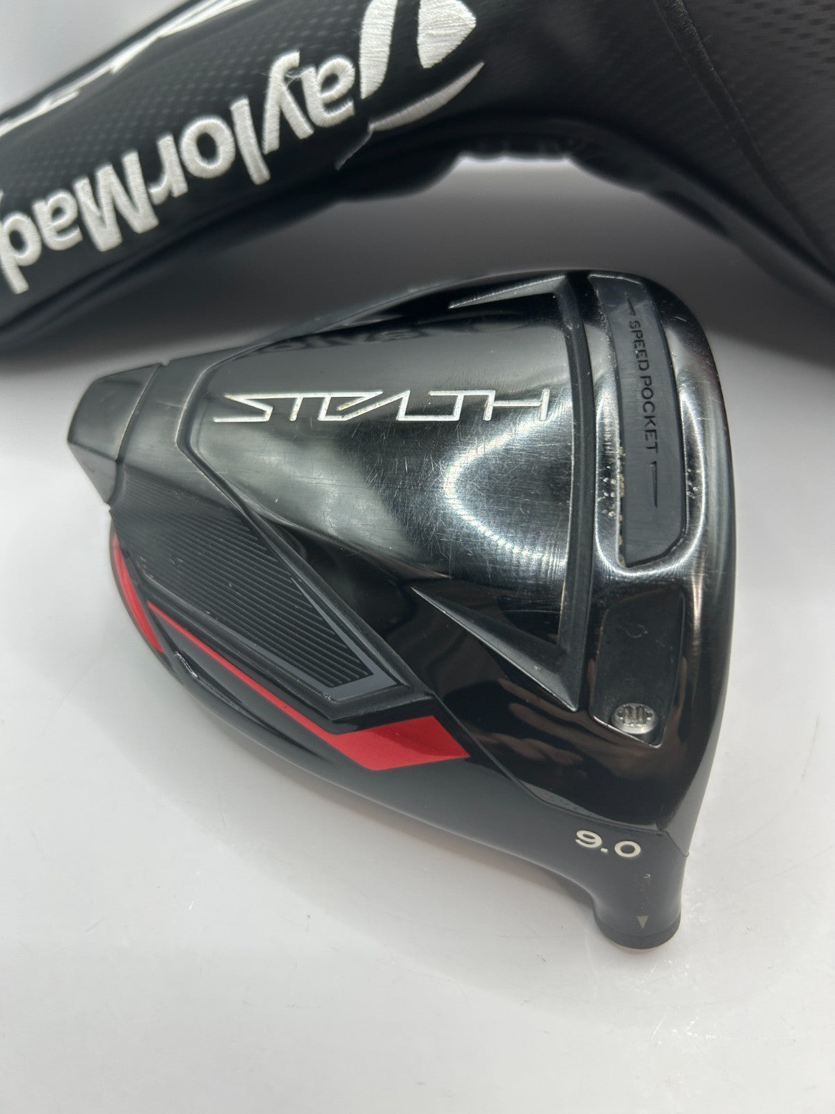 Taylormade Stealth 9.0 driver head with head cover right handed from japan 36252
