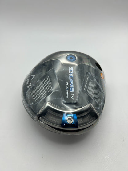 Callaway Paradym AI Smoke MAX Driver Head Only 10.5 RH With Head cover New19