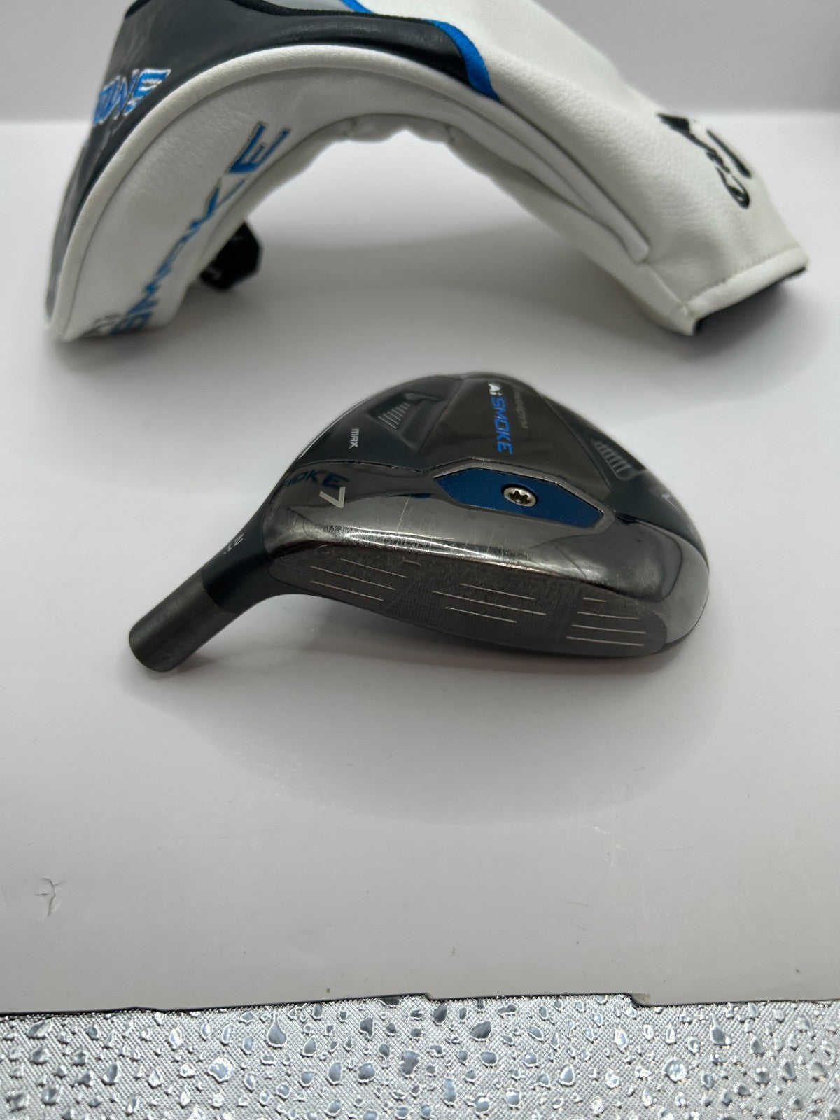 Callaway Paradym AI Smoke MAX 7W Fairway Wood Head Only With Head cover *36104