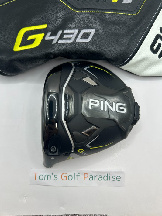 Ping G430 MAX 9.0 Driver Head Only with head cover Left Handed 38410