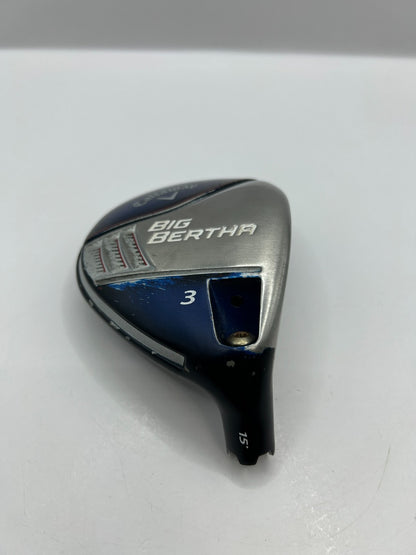 Callaway Big Bertha 3W 15 Fairway Wood head only Right-Handed 36051