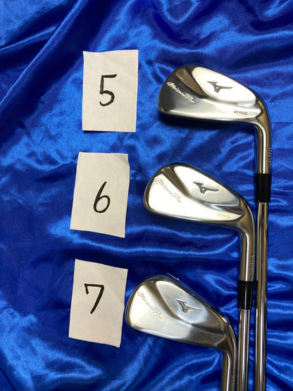 Mizuno Pro 245 Forged Iron Set 5 PW,G 7pcs Dynamic Gold 95 S200 RH 401411