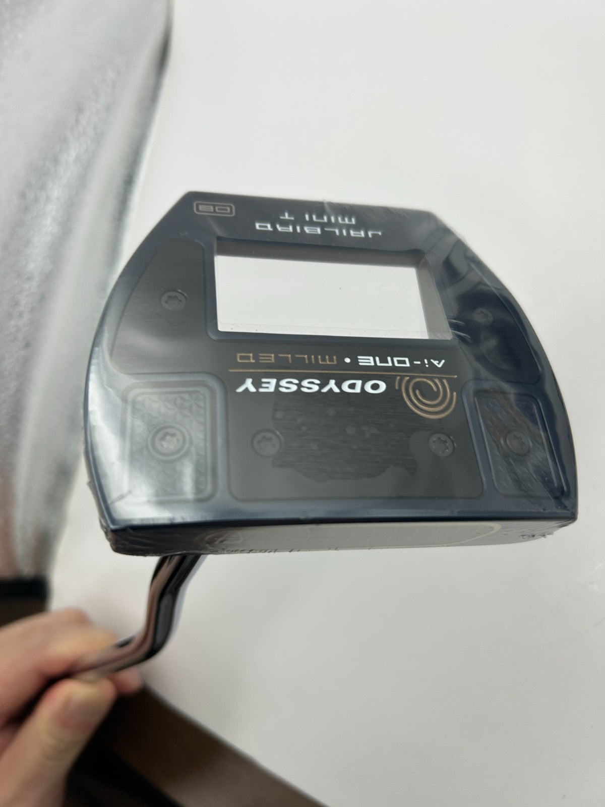 Odyssey Ai ONE MILLED JAILBIRD MINI T VERSA 90 DB Putter 34 in STROKE LAB 90 NEW8