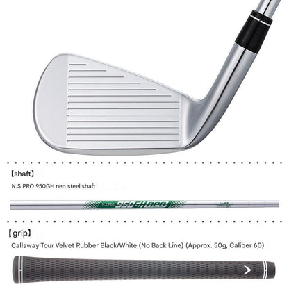 Callaway X Forged MAX Star Iron 2025 5 piece set #6 PW N.S.PRO 950GH neo Stiff2