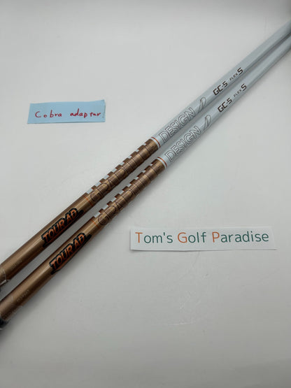 Graphite Design TOUR AD GC 5 S Fairway Wood Shaft Set of 2 Cobra adapter *23110