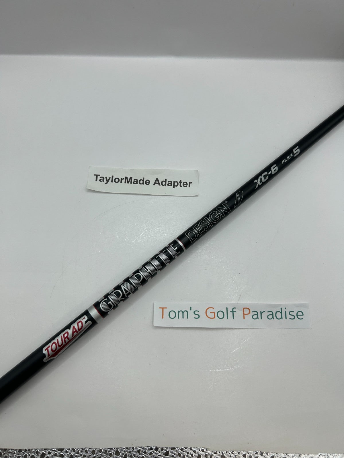 Graphite Design TOUR AD XC 6 S Driver Shaft 44.125 in TaylorMade Adapter *28180