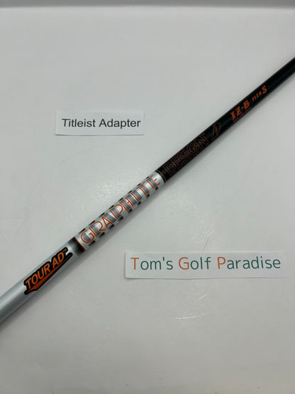 Graphite Design TOUR AD IZ-6 Stiff Fairway Wood Shaft Titleist adapter *26120