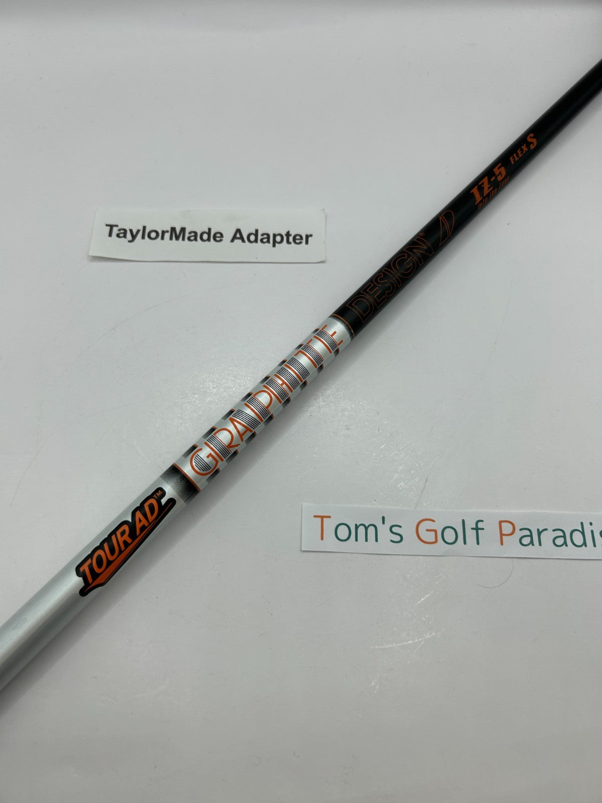 Graphite Design TOUR AD IZ-5 Stiff Driver Shaft TaylorMade Adapter *24450