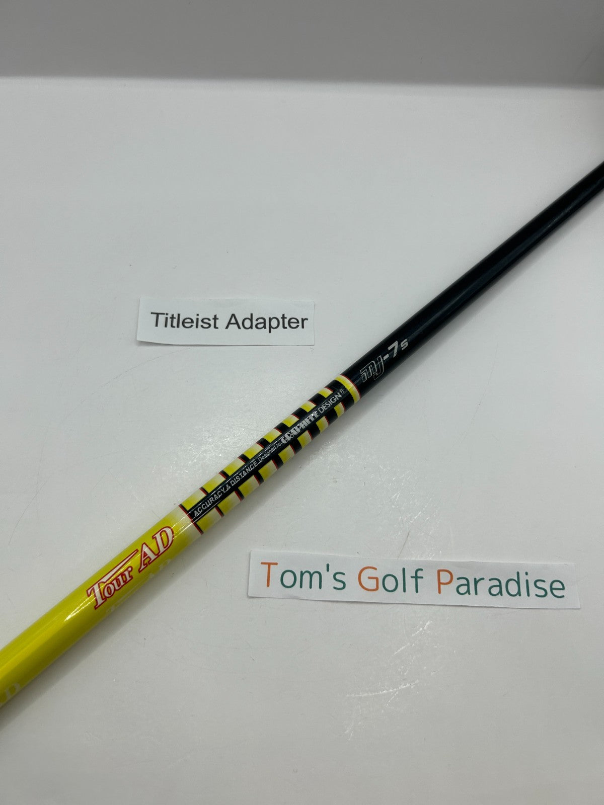 Graphite Design TOUR AD MJ 7 Stiff Driver Shaft 44.125 in Titleist adapter *27260