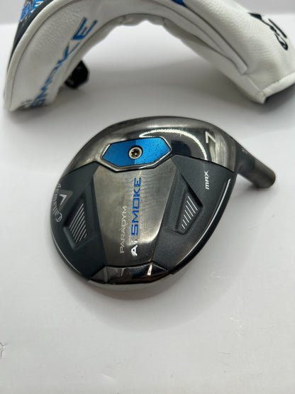 Callaway Paradym AI Smoke MAX 7W Fairway Wood Head Only With Head cover *36102