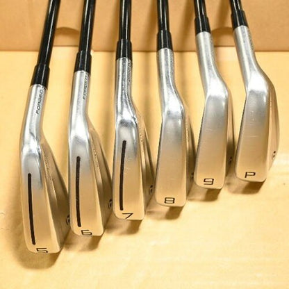 TaylorMade P770 2023 Iron Set 5 PW 6 Clubs Diamana Thump i95 S RH Used6