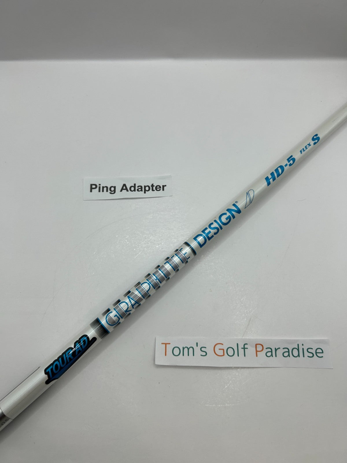 Graphite Design TOUR AD HD 5 Stiff Driver Shaft 43.75 in Ping Adapter *28150