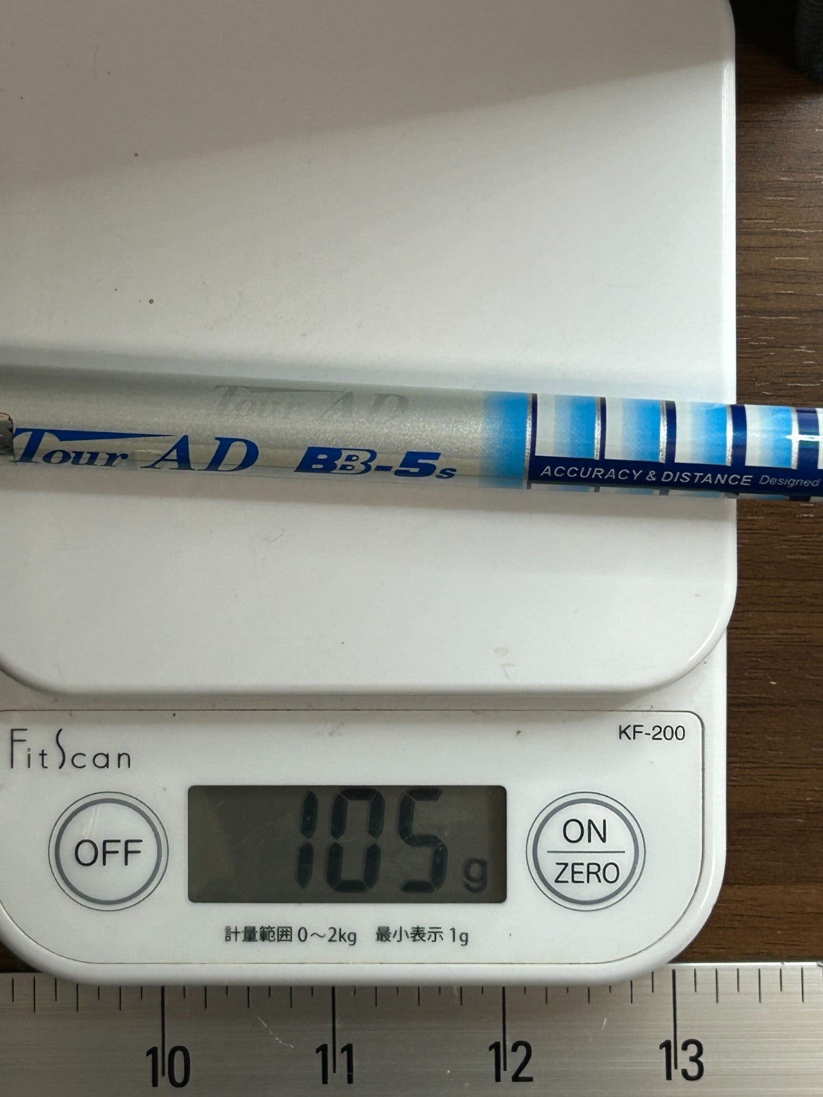 Graphite Design TOUR AD BB-5 Stiff Fairway Wood Shaft No adapter *266122