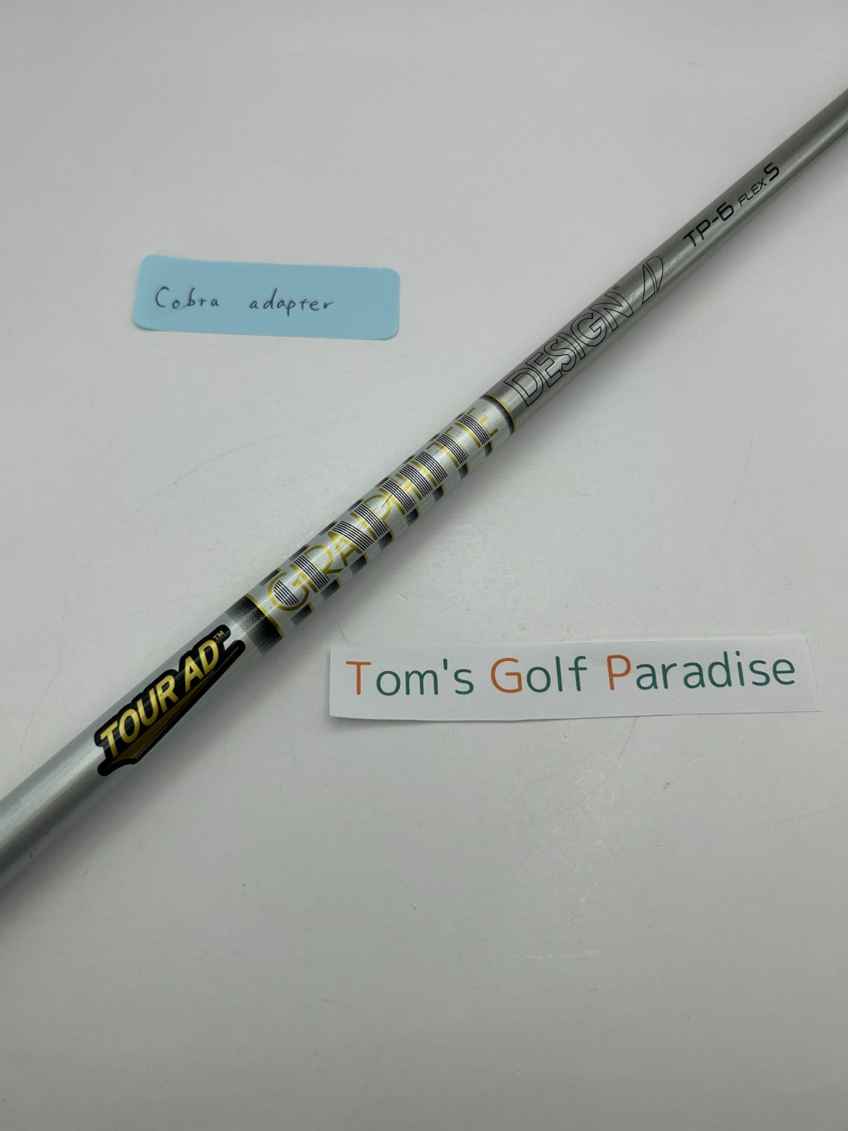 Graphite Design TOUR AD TP-6 Stiff Driver Shaft 43.875 in Cobra adapter *24030