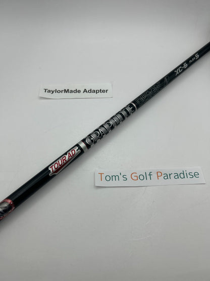 Graphite Design TOUR AD XC 6 S Driver Shaft 44.125 in TaylorMade Adapter *23900