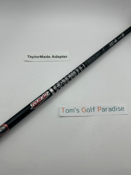 Graphite Design TOUR AD XC 6 S Driver Shaft 44.125 in TaylorMade Adapter *23900