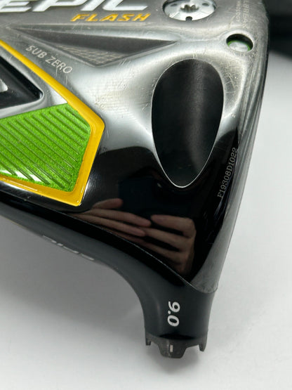 Callaway EPIC FLASH SUBZERO 9.0 driver head only Right-Handed from Japan 242916