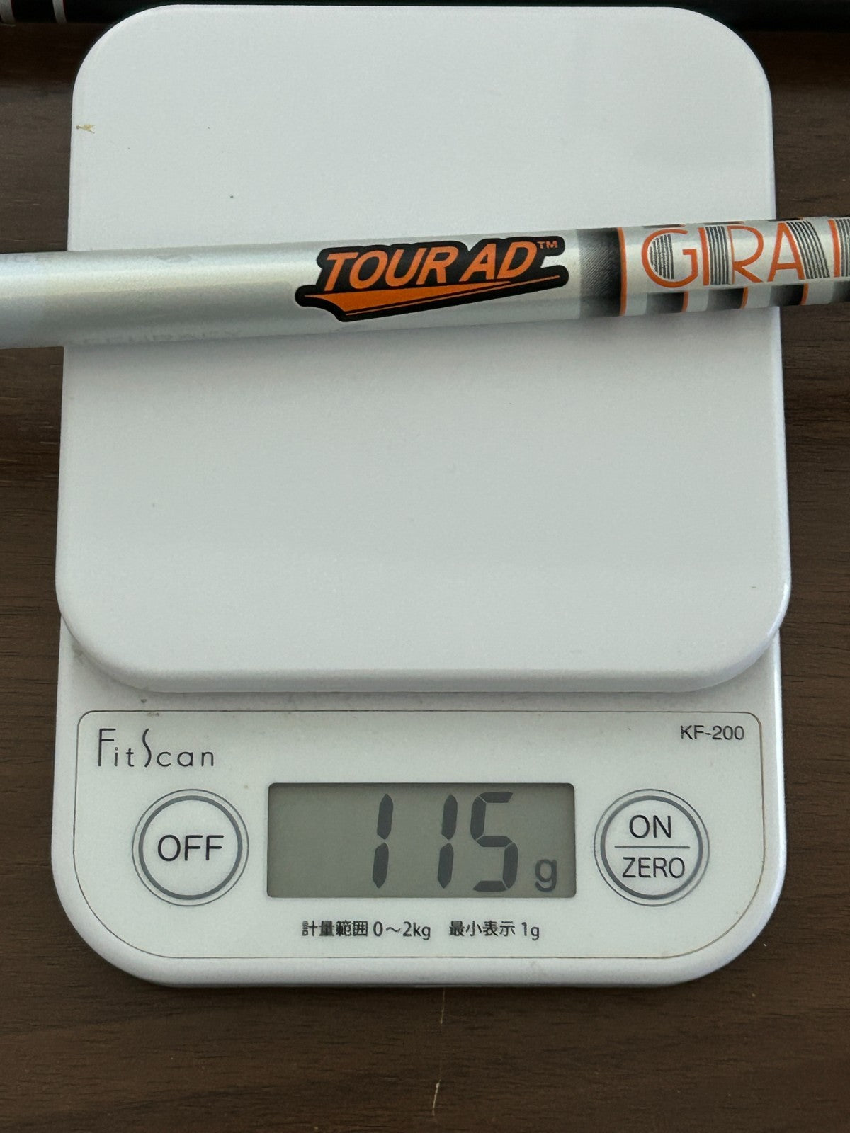 Graphite Design TOUR AD IZ 6 Stiff Driver Shaft 43.875in TaylorMade Adapter 201020