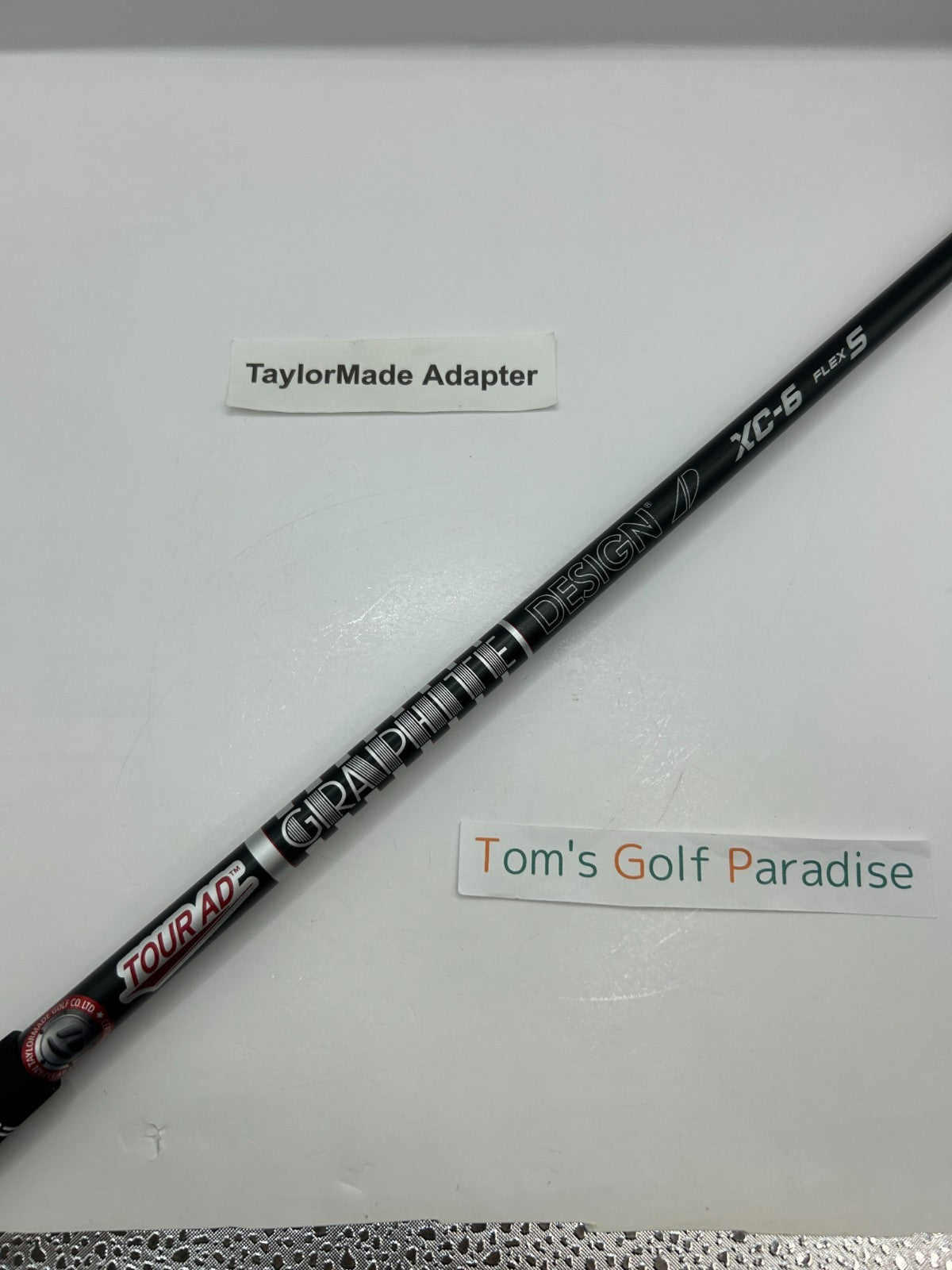 Graphite Design TOUR AD XC 6 S Fairway Wood Shaft 41 in TaylorMade adapter 31010