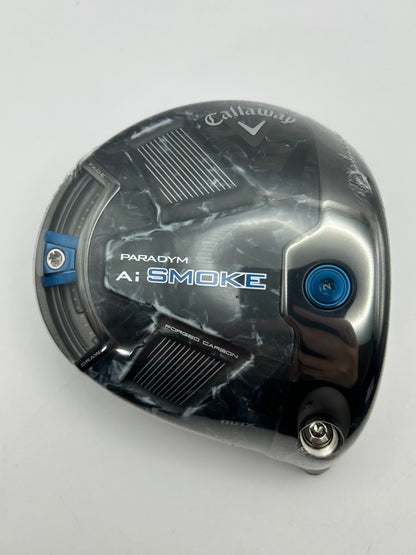 Callaway Paradym AI Smoke MAX Driver Head Only 10.5 RH With Head cover New1