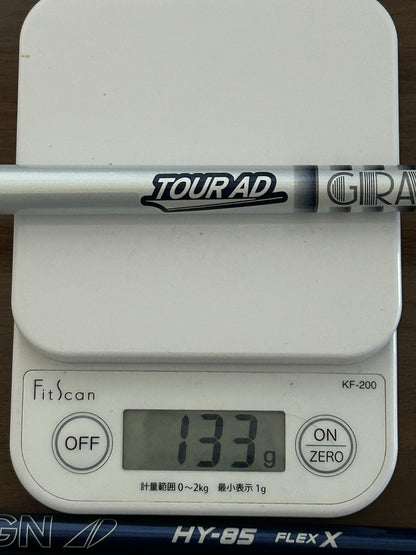 Graphite Design Tour AD HY-85 X Flex Hybrid Shaft Set of 2 No Adapter *223722