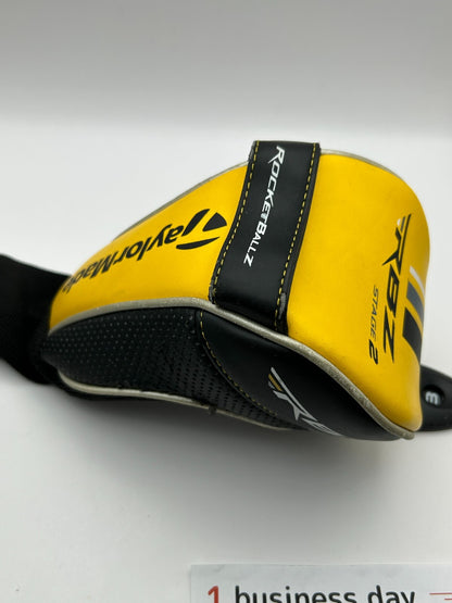 TaylorMade RBZ Stage 2 3W 15 Fairway wood Speeder NX 50 Stiff RH Head Cover 9389