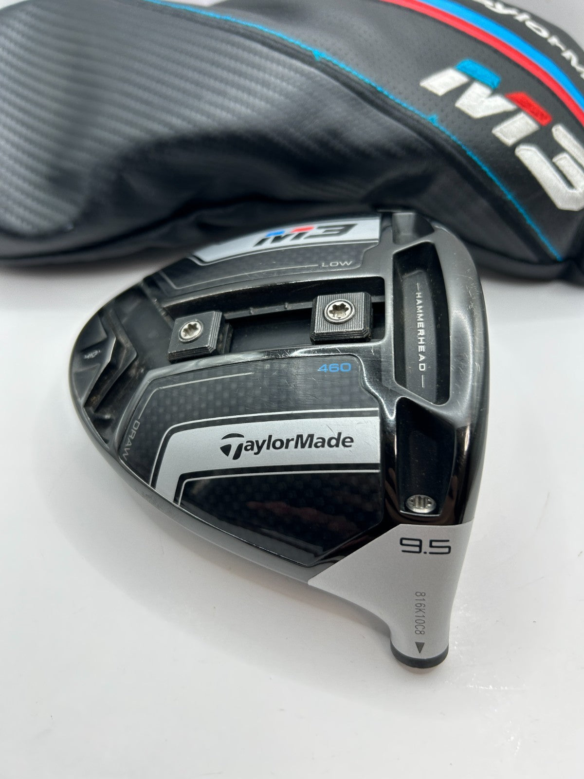 TaylorMade M3 460 9.5 driver head only right handed golf from japan 38291