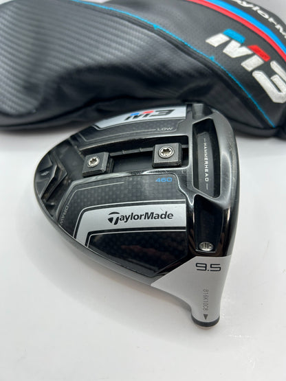 TaylorMade M3 460 9.5 driver head only right handed golf from japan 38291