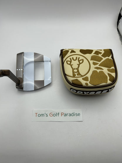 Odyssey Ai ONE GIRAFFE BEAM JAILBIRD MINI Putter 34 in STROKE LAB 90 NEW0