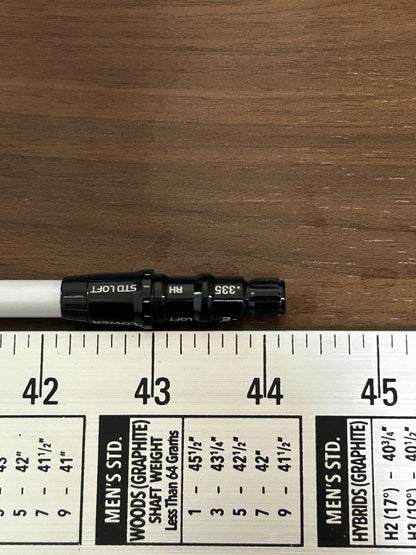 Graphite Design TOUR AD HD 6 Stiff Driver Shaft 44.125 in TaylorMad adapter 254218